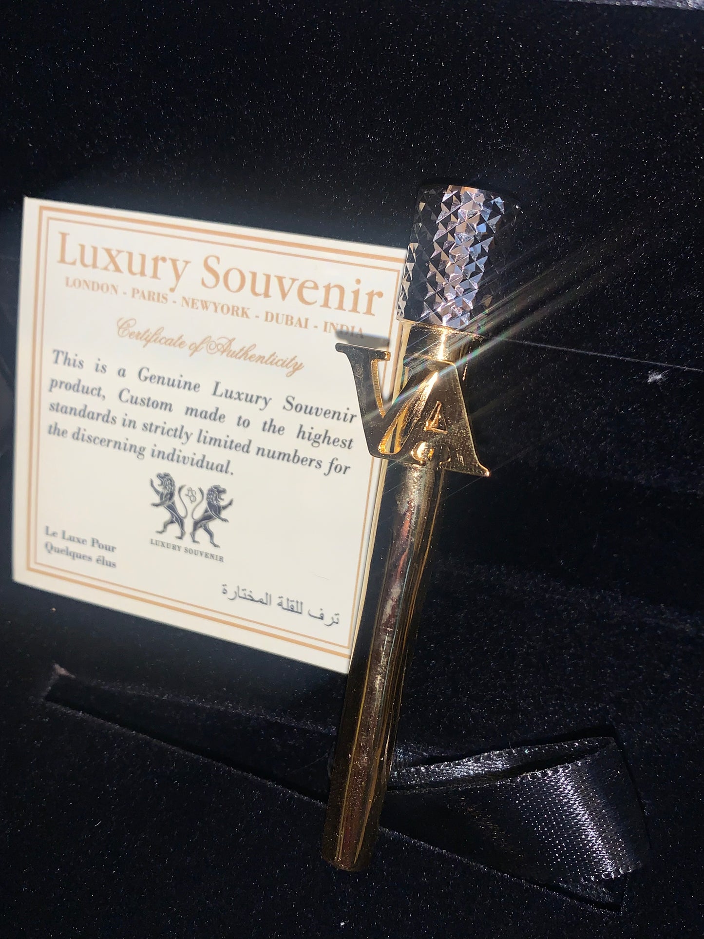 Hookah Shisha Filter ( Gold Plated Initials )