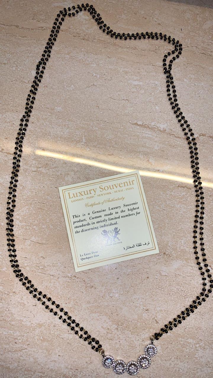 Neck Mangalsutra CZ Diamond - Popular Design