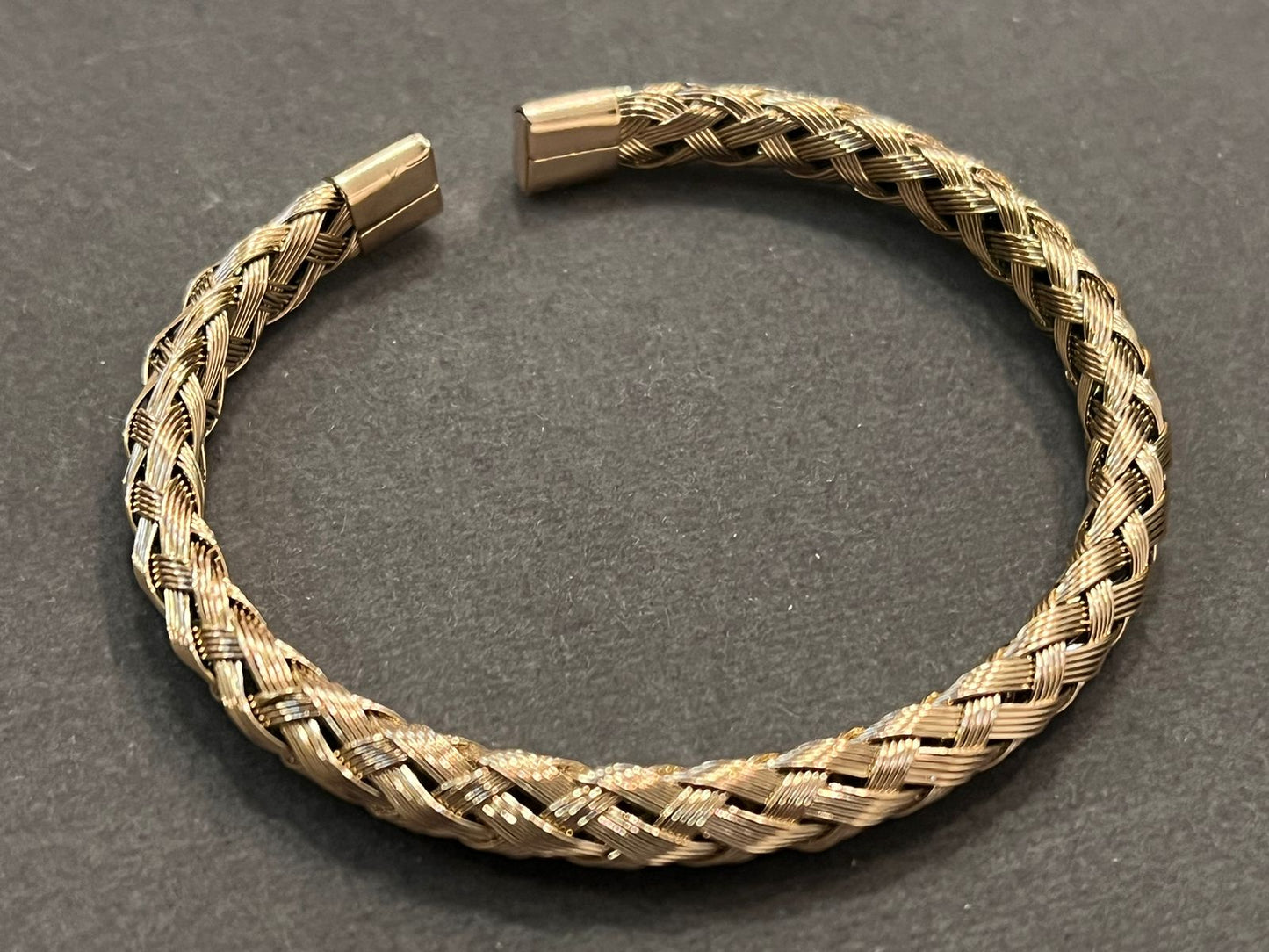 Rose Gold Italian Cuff, Handcrafted in Europe
