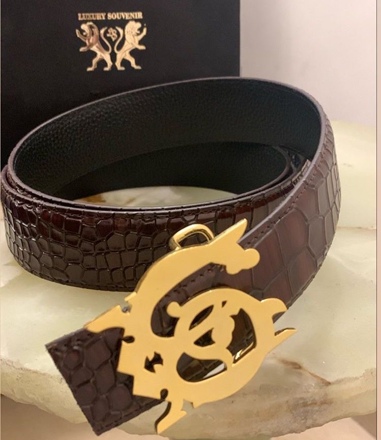 Monogrammed Waist Belt, 925 Silver or 24Kt Gold Plated. Custom Handcrafted Leather.