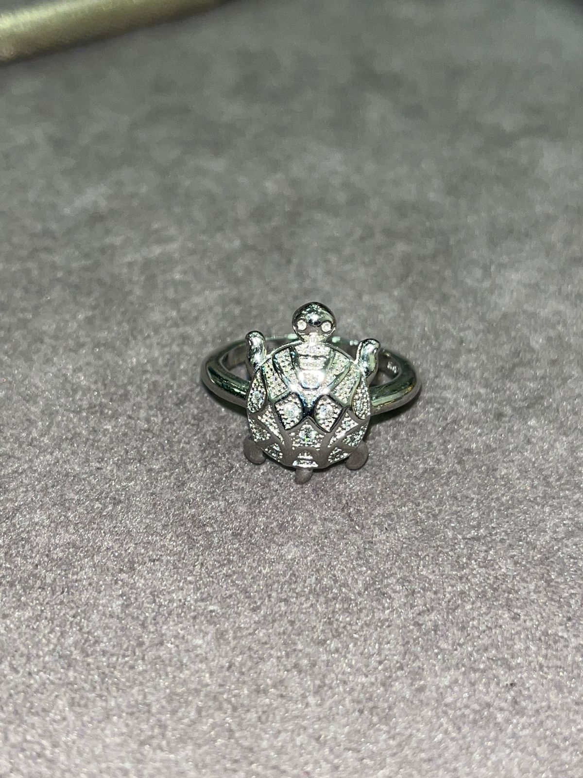 Lucky Turtle Tortoise Ring in Silver 925 - PROSPERITY & LUCK