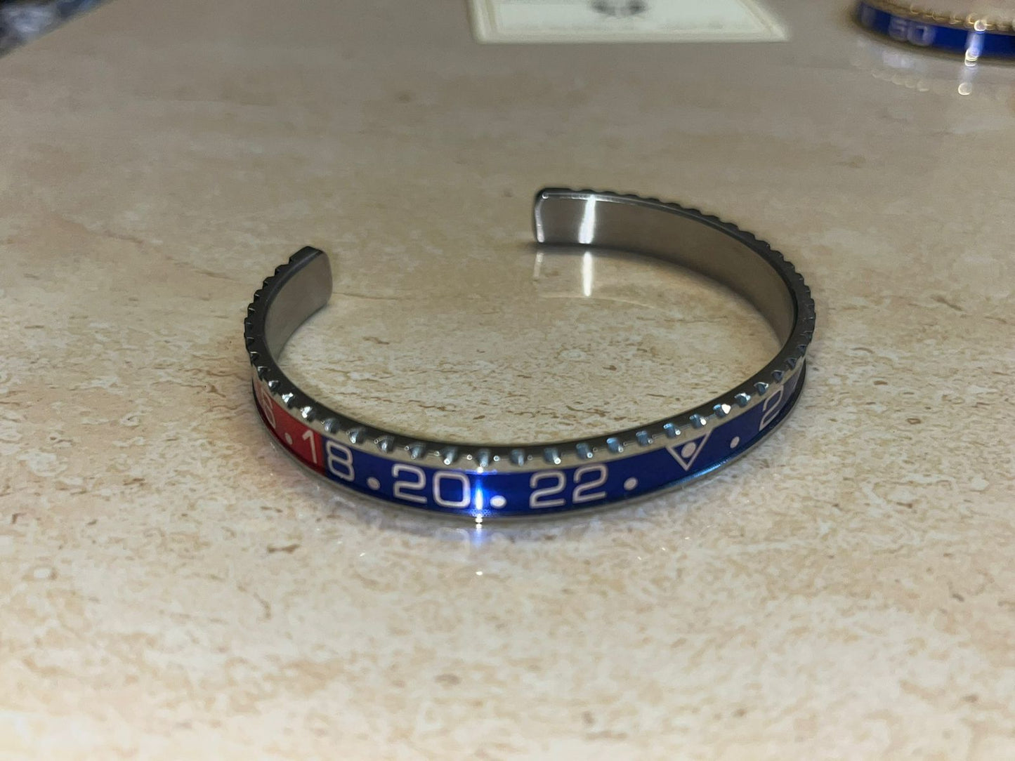 Rollie Cuff Matching to Luxury Watch - Pepsi
