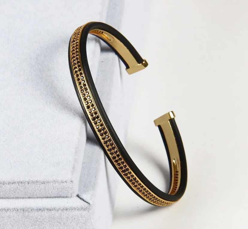 Celebrity Choice Black Diamond ONIX Cuff