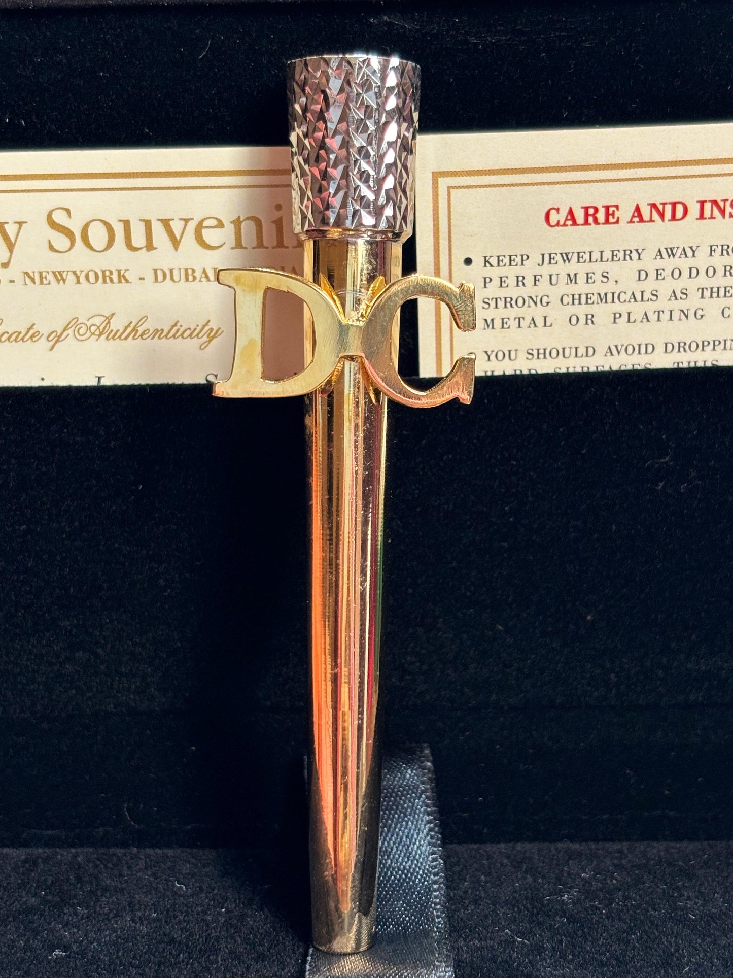 Hookah Shisha Filter ( Gold Plated Initials )