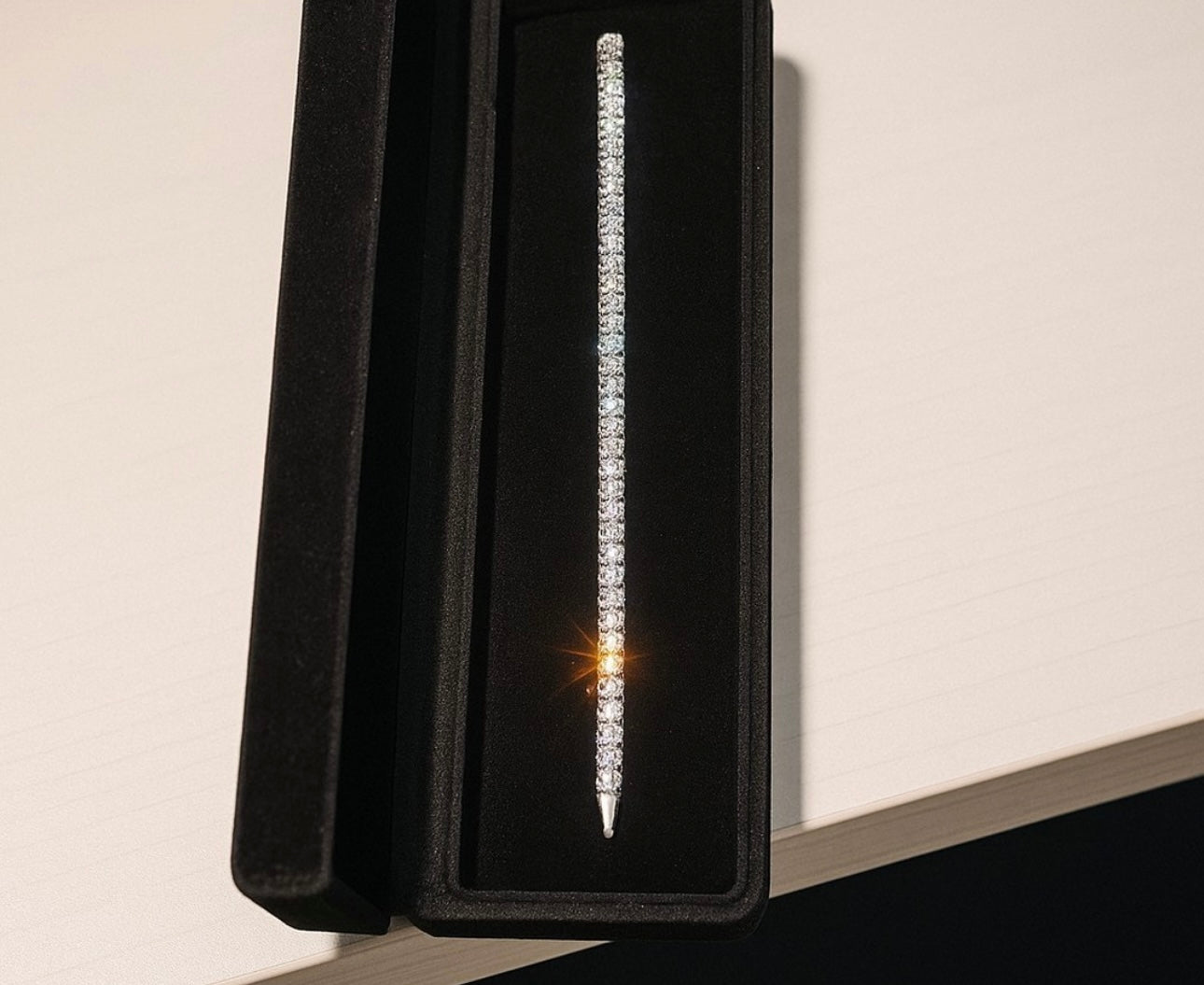 25 Cent Lab Grown Tennis Bracelet in 14Kt Hallmarked Gold
