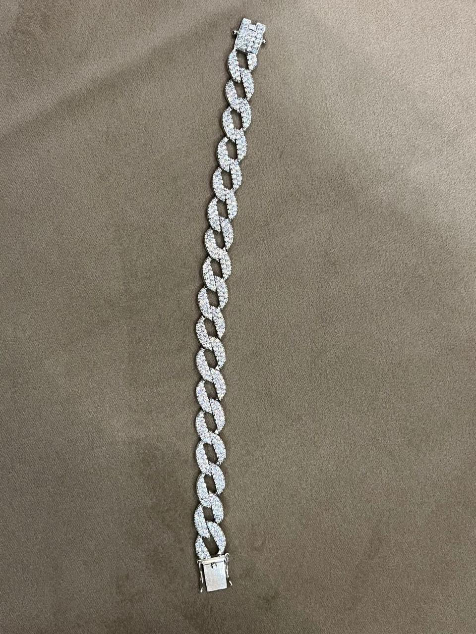 Cuban Diamond Bracelet