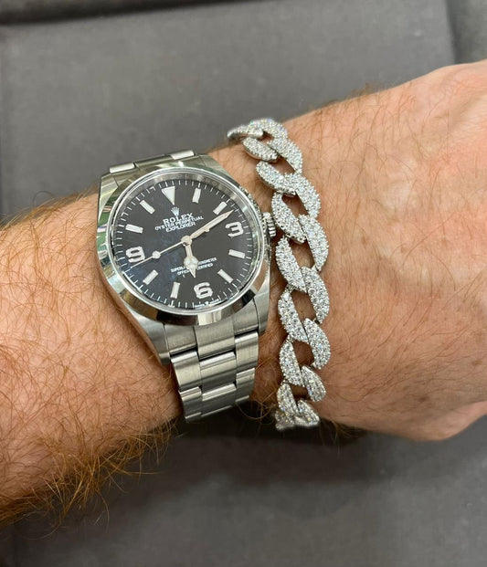 Cuban Diamond Bracelet