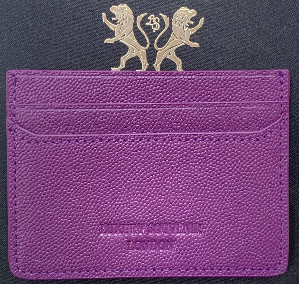 Exotic Stingray Leather Card Holder, Limited Edition.