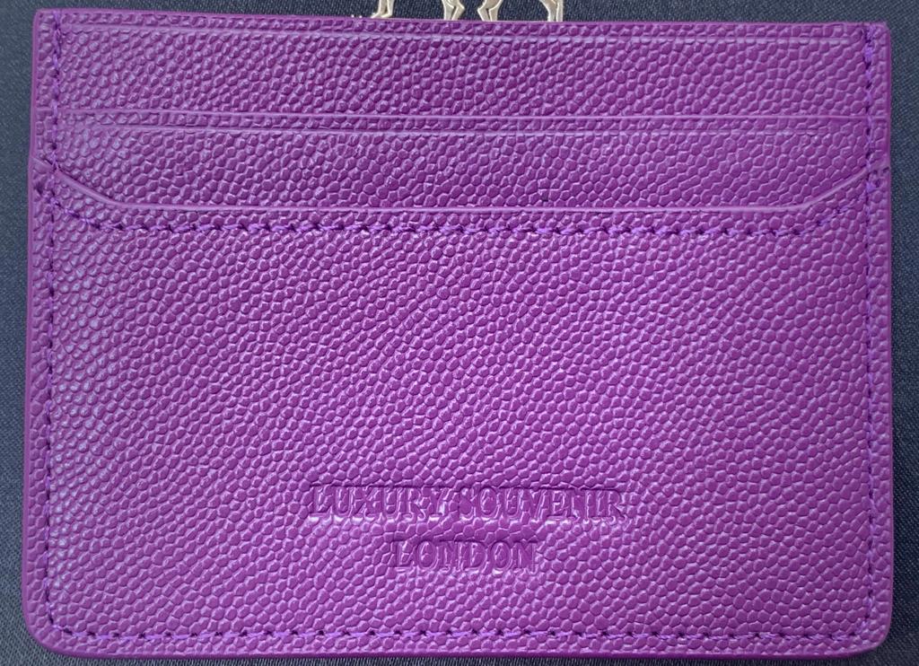 Exotic Stingray Leather Card Holder, Limited Edition.