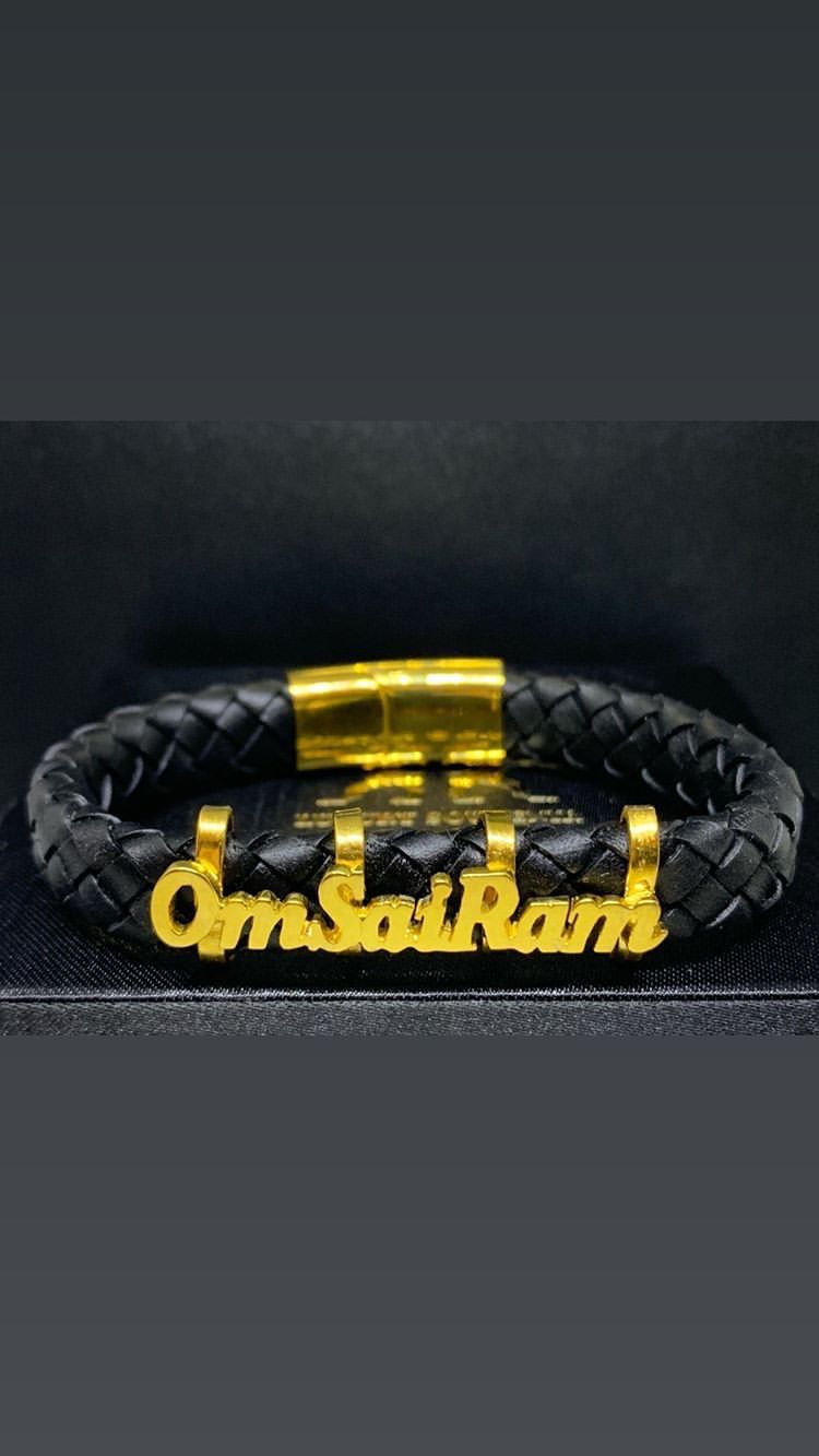 OM SAI RAM Bracelet by Luxury Souvenir